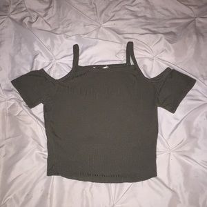 Off the shoulder shirt